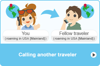Calling another traveler