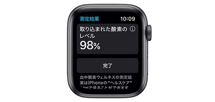 Apple Watch Series 6 44mm スペースグレイアルミニウムケースとブラックスポーツバンド