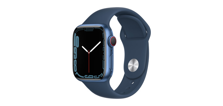 Apple Watch Series7 45mm セルラー　ミッドナイトブルー