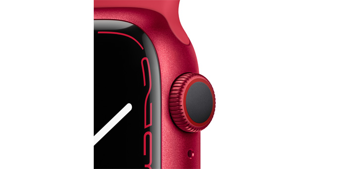 Apple Watch Series 7 41mm (PRODUCT)RED(TM)アルミニウムケースと(PRODUCT)RED(TM)スポーツバンド