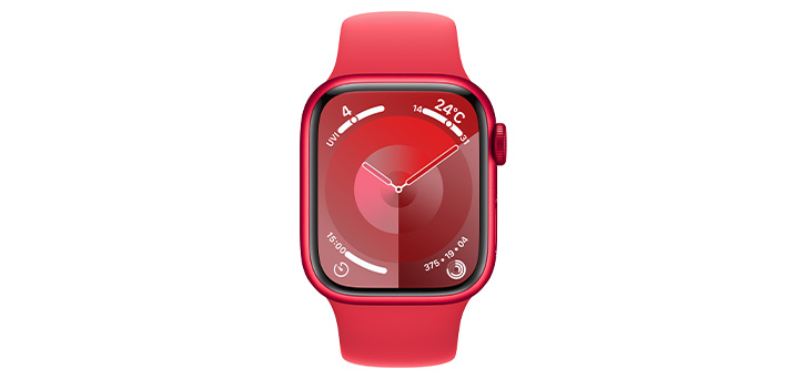 Apple Watch series 9 41mm （PRODUCT）REDアルミニウムケースと（PRODUCT）REDスポーツバンド