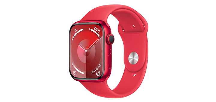 Apple Watch series 9 45mm （PRODUCT）REDアルミニウムケースと（PRODUCT）REDスポーツバンド