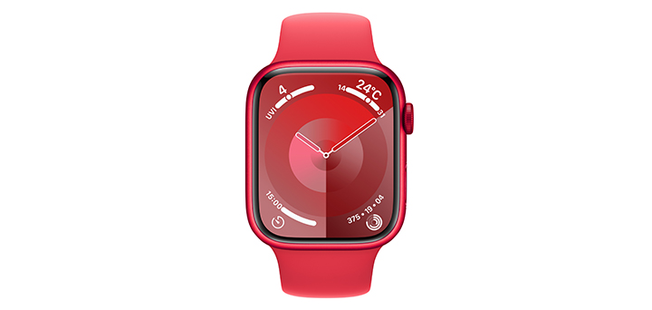 Apple Watch series 9 45mm （PRODUCT）REDアルミニウムケースと（PRODUCT）REDスポーツバンド