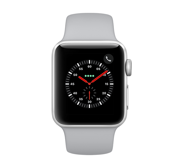 Apple Watch - Apple Watch シリーズ3 セルラー LTE シルバーアルミ 42mm Apple Watch シリーズ3 セルラー LTE シルバーアルミ 42mm