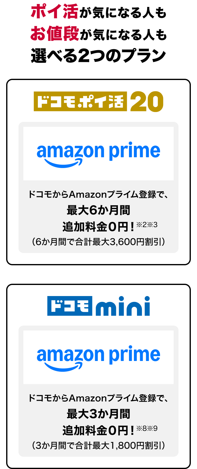 MV_ドコモ ポイ活 20／ドコモ mini