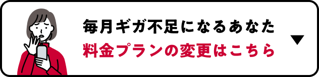 毎月ギガ不足になるあなた 料金プランの変更はこちら