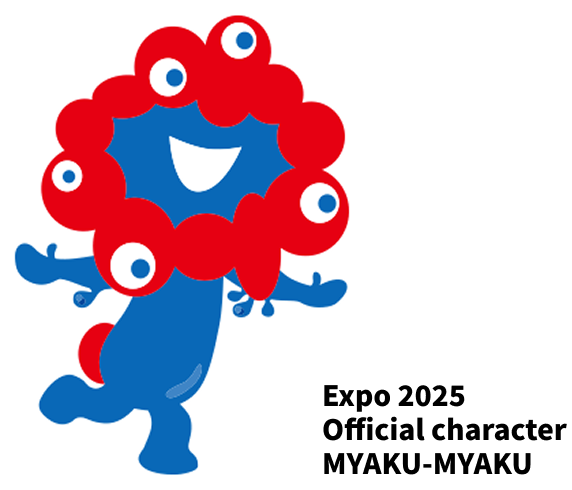 EXPO2025 Official character MYAKU-MYAKU