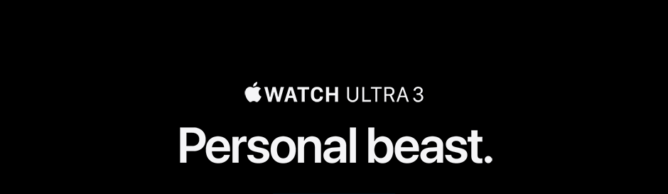 Apple Watch Ultra 3 Personal beast.