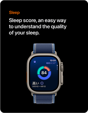 Sleep Sleep score, an easy way to understand the quality of your sleep.
