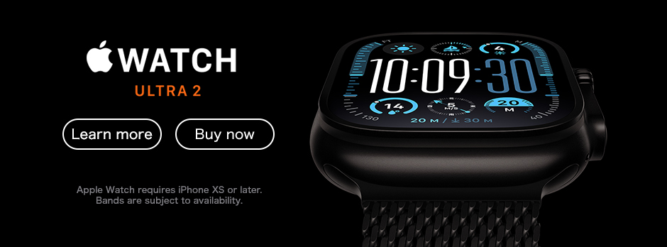 Apple Watch Ultra 2 Learn more Buy now Apple Watch requires iPhone XS or later. Bands are subject to availability.