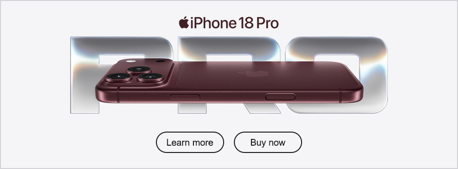 iPhone 18 Pro Learn more Buy now