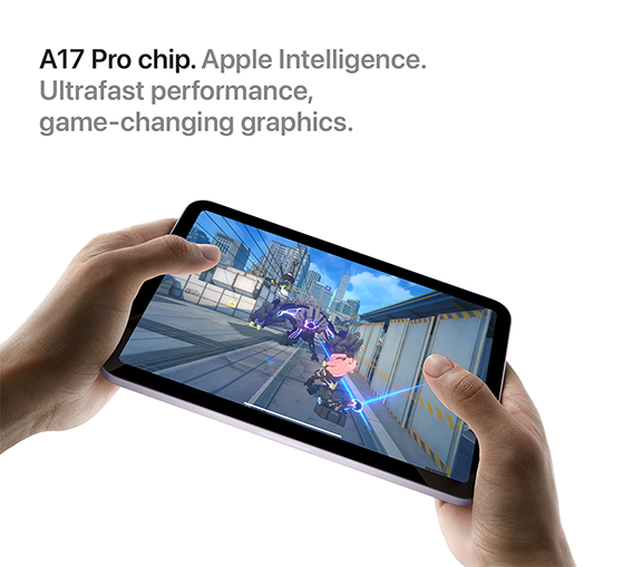 A17 Pro chip. Apple Intelligence. Ultrafast performance, game-changing graphics.