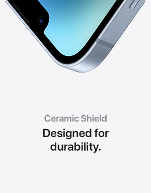 Ceramic Shield Designed for durability.