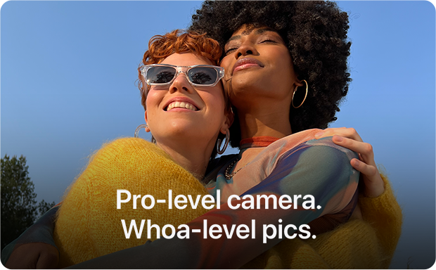 Pro-level camera. Whoa-level pics.