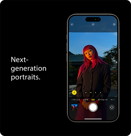 Next-generation portraits.