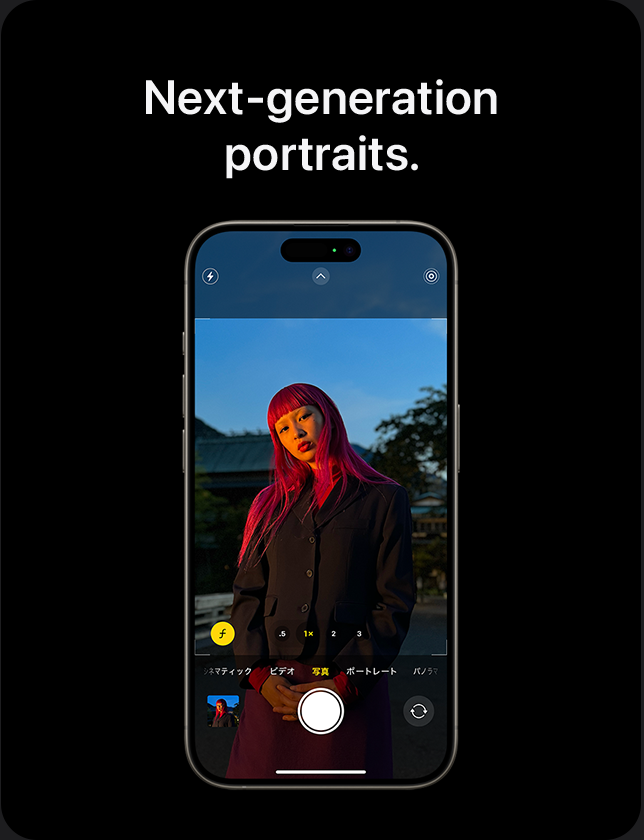 Next-generation portraits.
