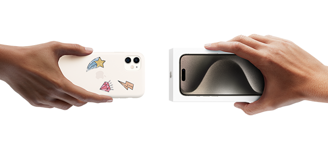 Save on iPhone when you trade in.