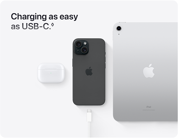 Charging as easy as USB-C.