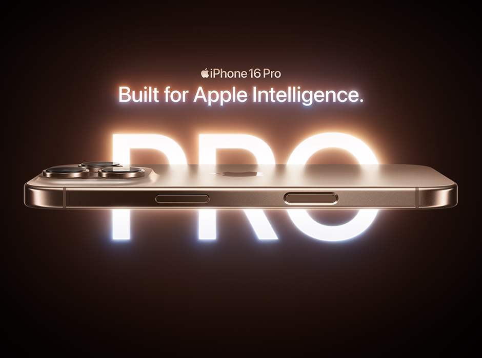 iPhone 16 Pro Built for Apple Intelligence.