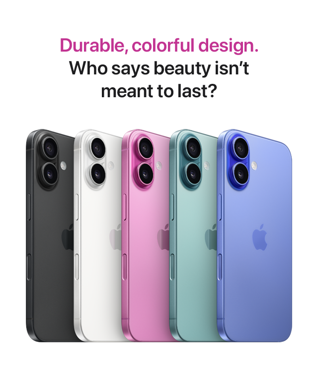 Durable, colorful design. Who says beauty isn't meant to last?