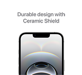 Durable design with Ceramic Shield