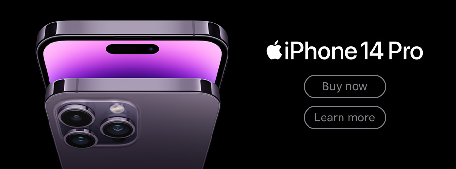 iPhone 14 Pro Buy now Learn more