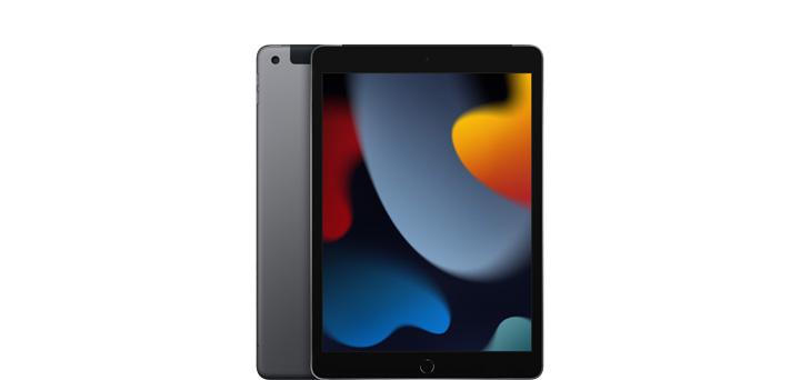 受発注品  ケース、フィルム付き シルバー Wi-Fi 256GB 第9世代 iPad タブレット