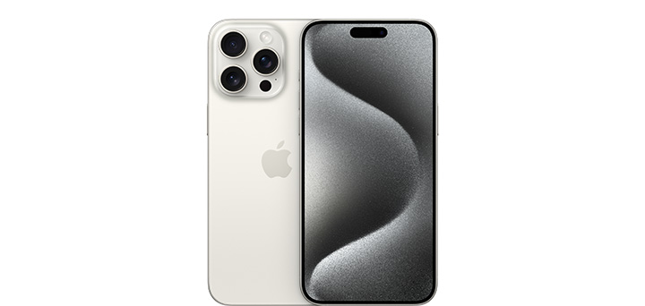 iPhone 15 Pro ホワイトチタニウム