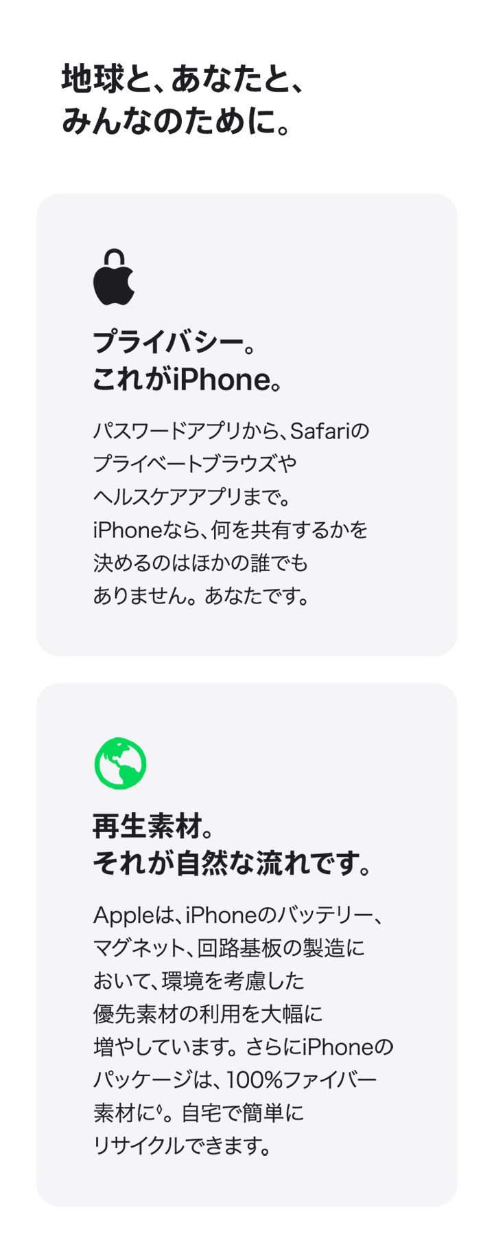 iPhone Duoの製品情報