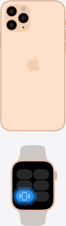 イメージ画像:Apple WatchでiPhoneを探せます。その逆も思いのまま。