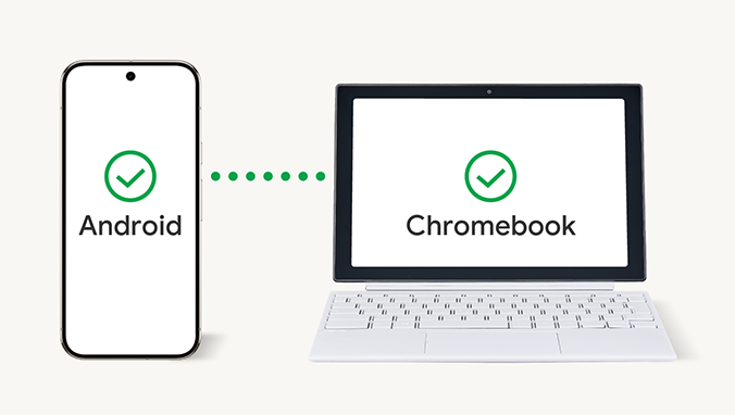 GoogleがつくったChromeOSを搭載。Androidと連携しさらに便利に