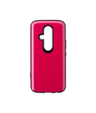 らくらくスマートフォン F-53E タフハイブリッドケース＜マゼンタ＞
