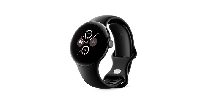 Google Pixel Watch 2 Matte Black アルミケース Obsidian アクティブ バンド