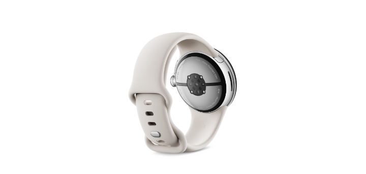 Google Pixel Watch 3 41mm Polished Silver アルミケース/Porcelain アクティブ バンド