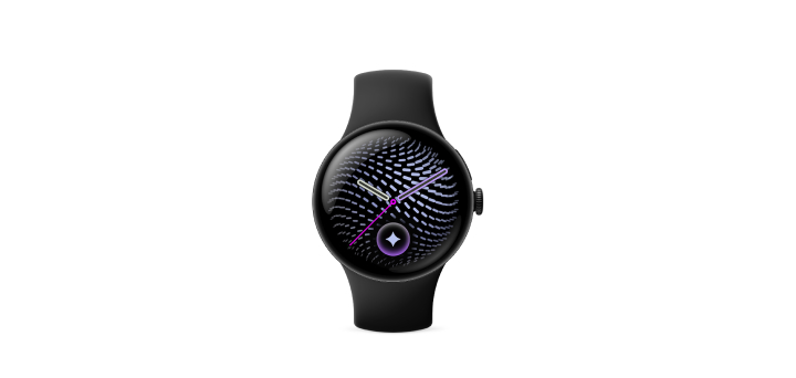 Google Pixel Watch 5（41 mm）Matte Black アルミケース／Obsidian アクティブバンド（第 2 世代） 