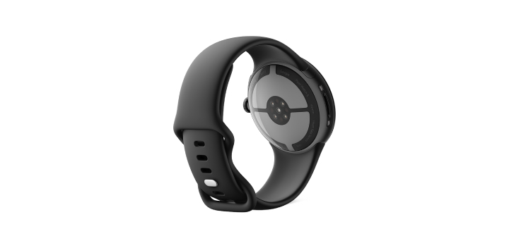Google Pixel Watch 5（45 mm）Matte Black アルミケース／Obsidian アクティブバンド（第 2 世代） 