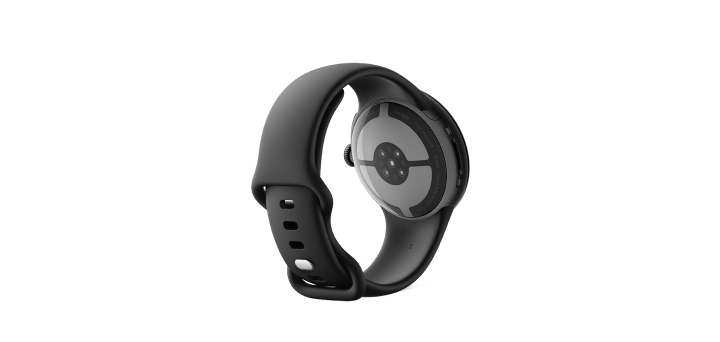Google Pixel Watch 5（41 mm）Matte Black アルミケース／Obsidian アクティブバンド（第 2 世代） 