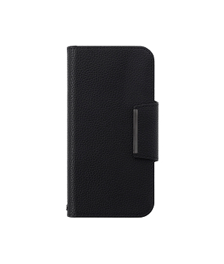 Google Pixel 9a レザーフリップケース<ブラック>