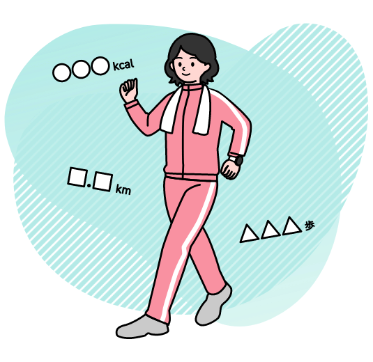 ダイエットを頑張るときにイメージ