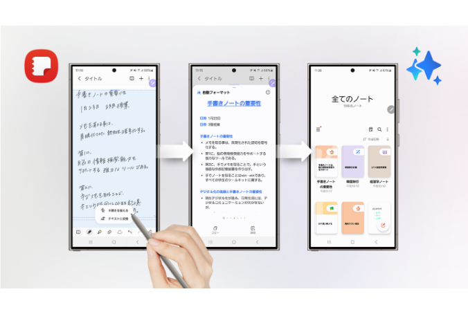 ペン×AIで忙しい日々を効率化※2。