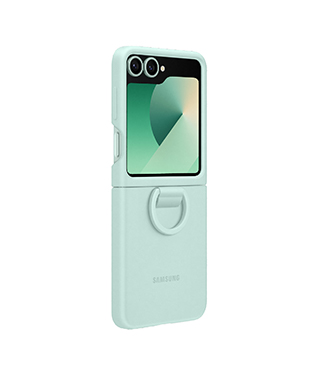 Galaxy Z Flip6 SC-54E リングシリコンケース＜ミント＞