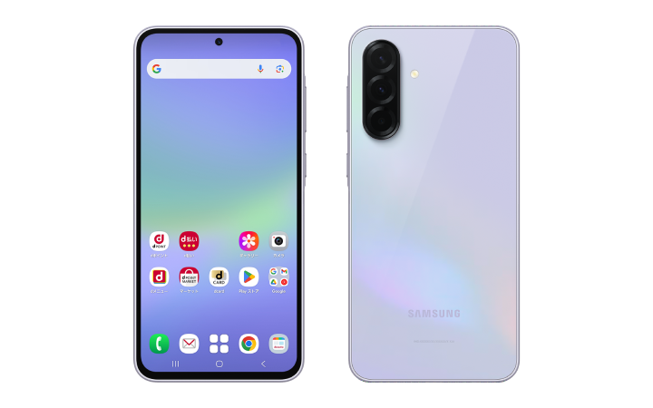 製品写真：Samsung Galaxy A36 5G SC-54F