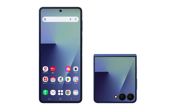 製品写真：Samsung Galaxy Z Flip7 SC-55F