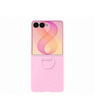 Samsung Galaxy Z Flip8 SC-55G Silicone Ring Magnet Case＜Pink＞