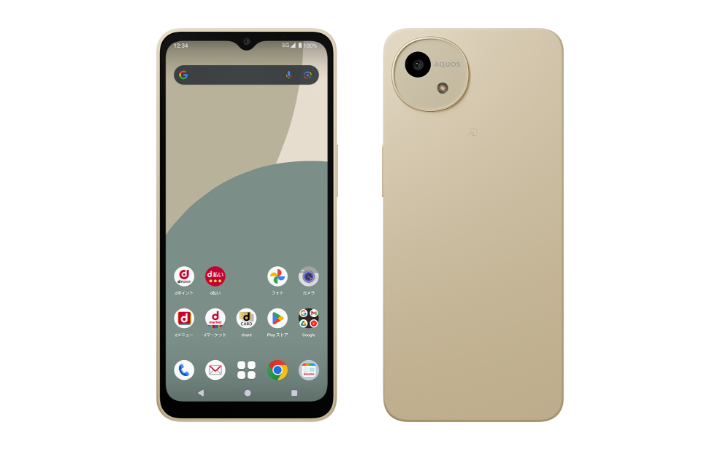 製品写真：AQUOS wish4 SH-52E
