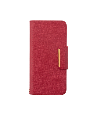 AQUOS Wish5 SH-52F レザーフリップケース＜レッド＞