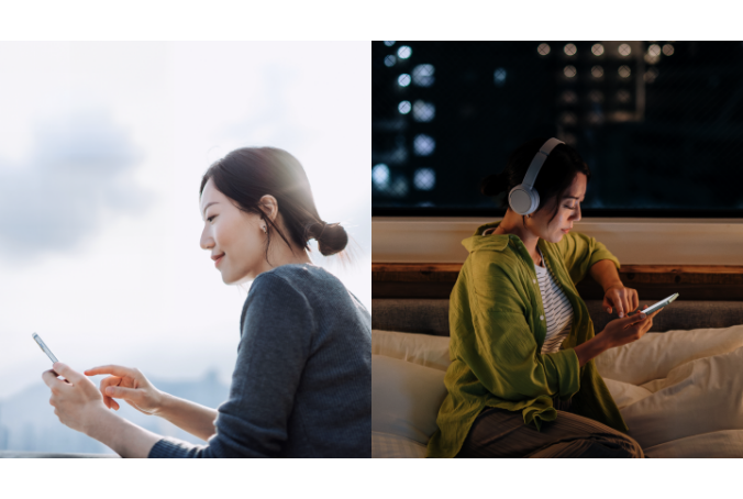 日差しの下でも、夜間でもしっかり見える高輝度ディスプレイ。