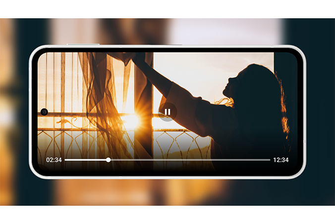 映像も思う存分楽しめる。なめらか表示のPro IGZO OLED。