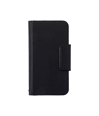 AQUOS sense9 SH-53E レザーフリップケース＜ブラック＞