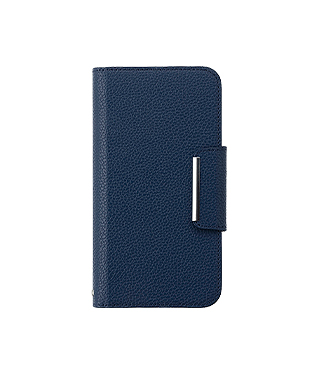 AQUOS sense9 SH-53E レザーフリップケース＜ネイビー＞